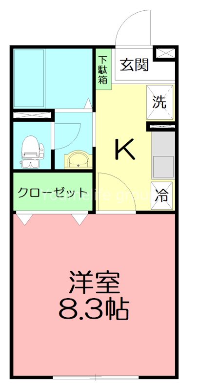 アルスノーヴァ 105号室 間取り