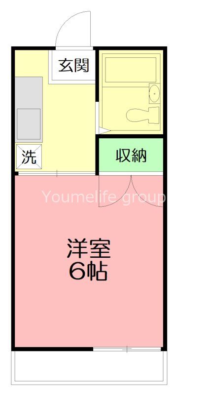 メゾンT&K 108号室 間取り