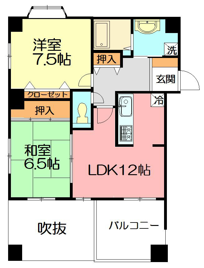 プロシード藤沢鵠沼 間取り