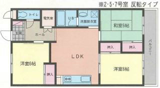 La　Solana 202号室 間取り