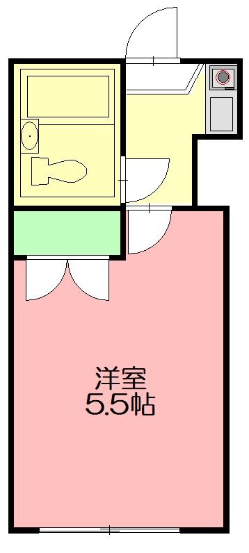 クレールメゾン本鵠沼 205号室 間取り