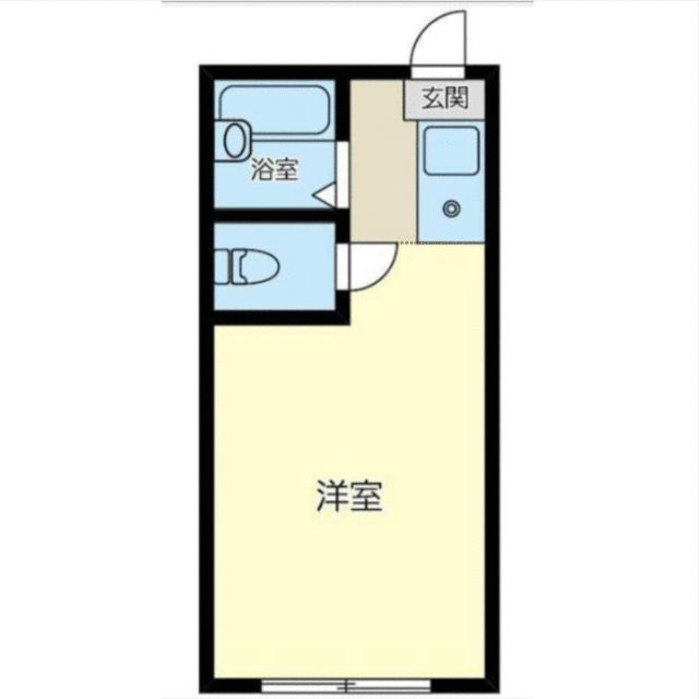 パレーシャル湘南館（Ⅰ） 107号室 間取り