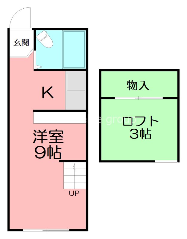 ダイヤパレスⅡ 205号室 間取り