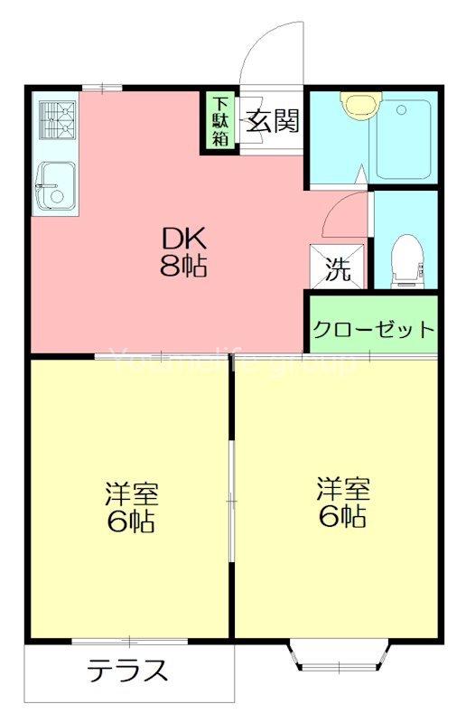 エトワールM  103号室 間取り