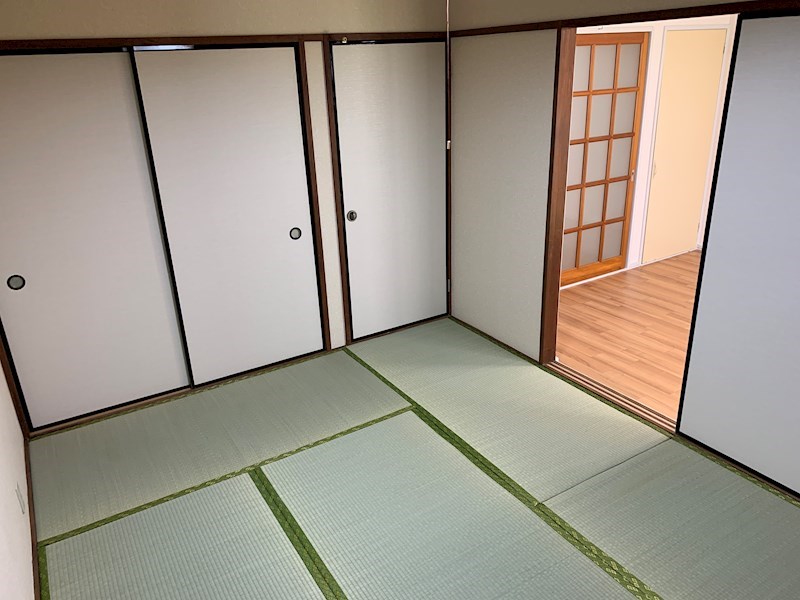 KMハイツ ベッドルーム