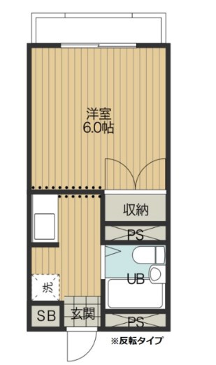 秦野パークアベニュー　B棟 303号室 間取り