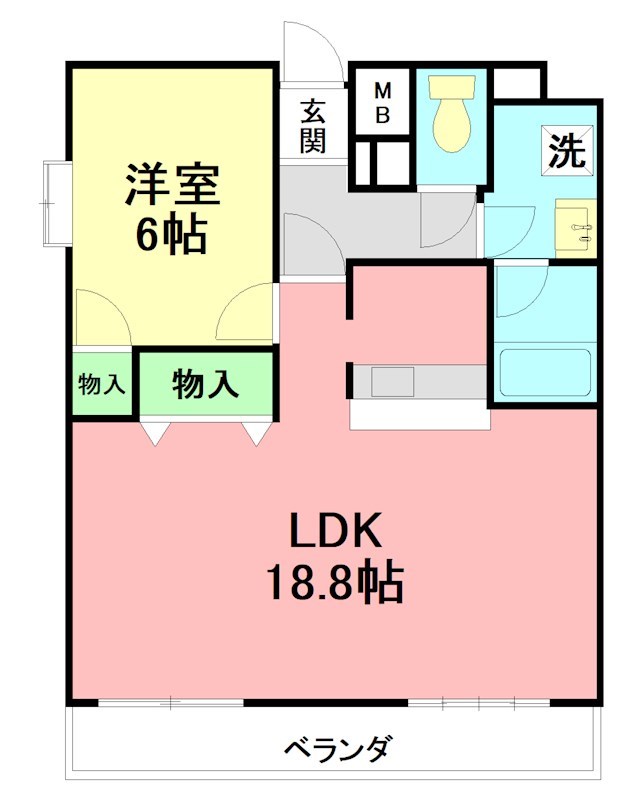 グランドエンブレム秦野 301号室 間取り