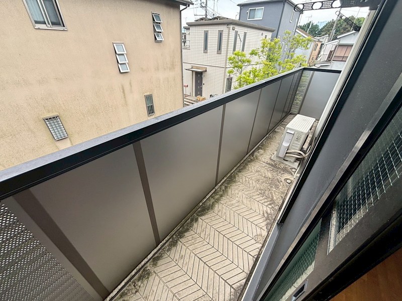 グレースなしの木 ベランダ