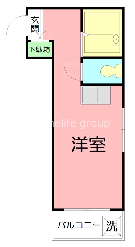 今福ビル 305号室 間取り