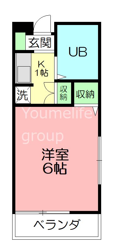 プレステージ 101号室 間取り