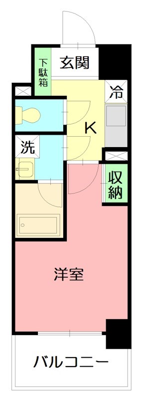 FUJISAWA　INN＆SUITES 402号室 間取り