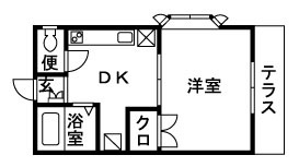 アーバンコート辻堂 203号室 間取り