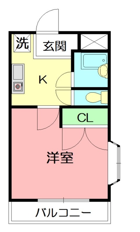 ステージ湘南第一 209号室 間取り