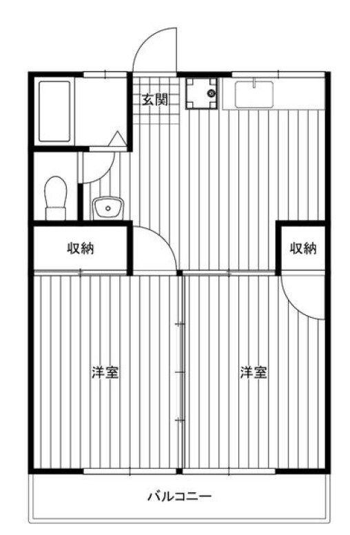 メゾンド藤 105号室 間取り