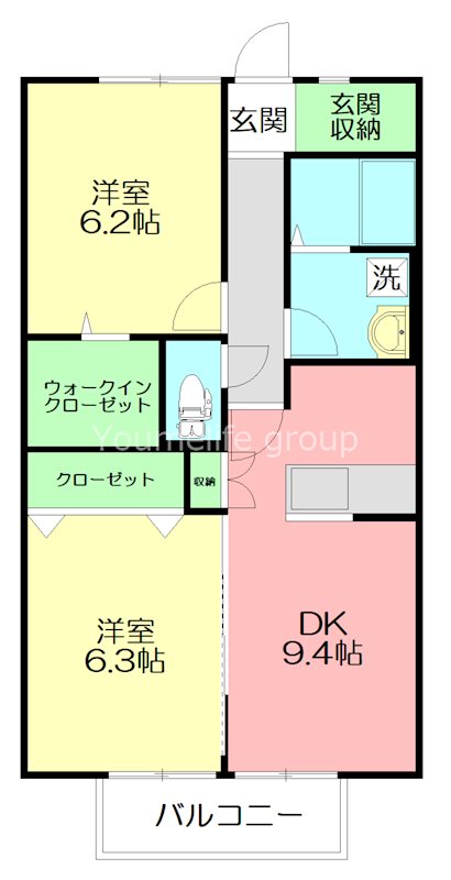 ガーデンハイム港南台 101号室 間取り