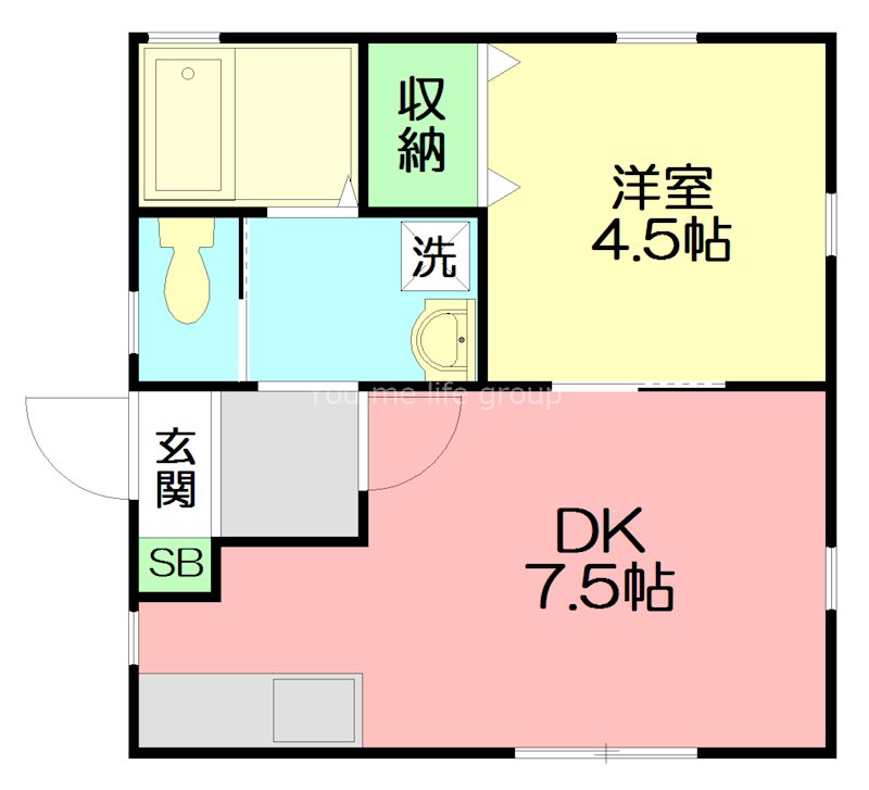 ヴィヴィエンダ藤沢本町 203号室 間取り