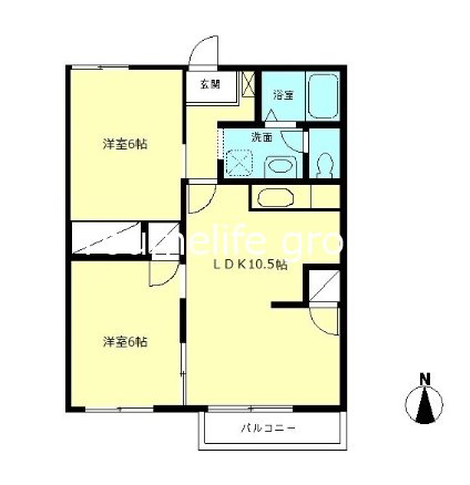メゾン・ＭＢ 201号室 間取り