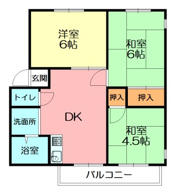 サープラス伊勢原PⅢ 101号室 間取り