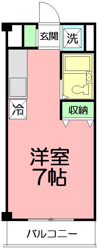 エステートピア湘南 203号室 間取り