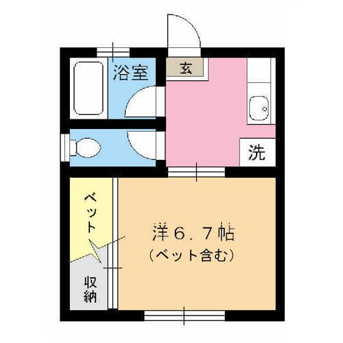 フラッツシガ 間取り