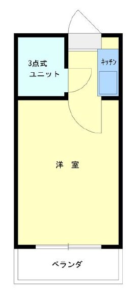 レジデンスカープ厚木 508号室 間取り