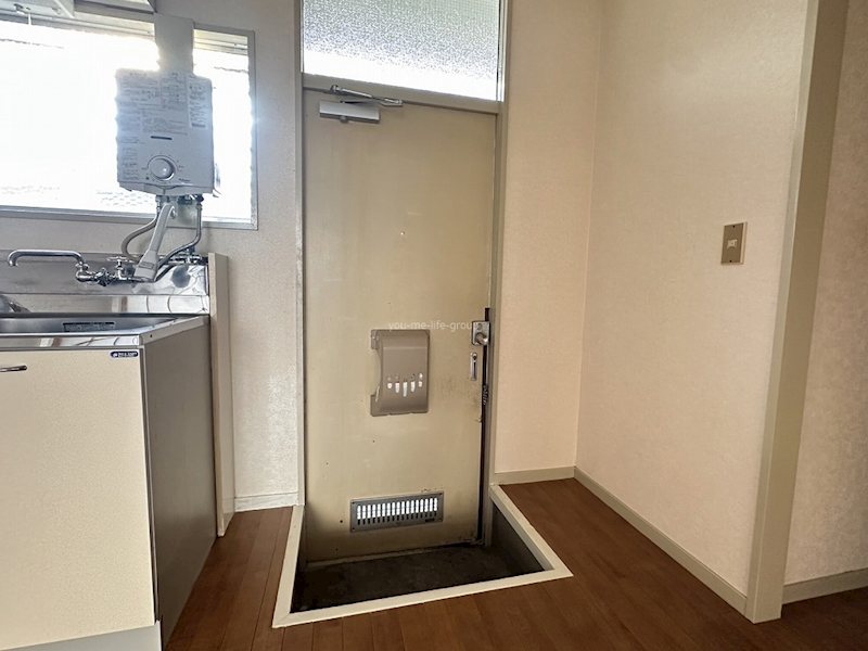 石川ハイツB ベランダ