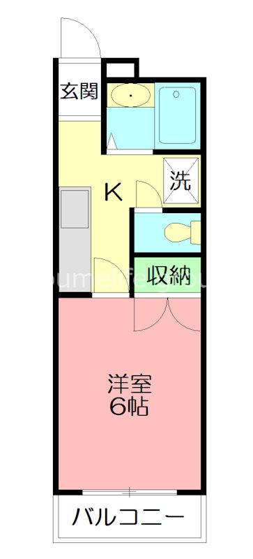 レジデンス・デ・シャイロ 201号室 間取り