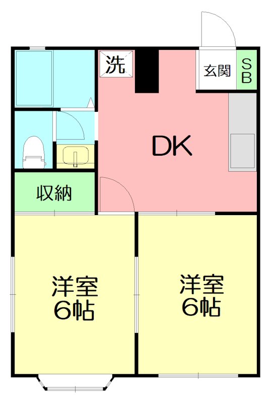 セフィラⅠ 101号室 間取り