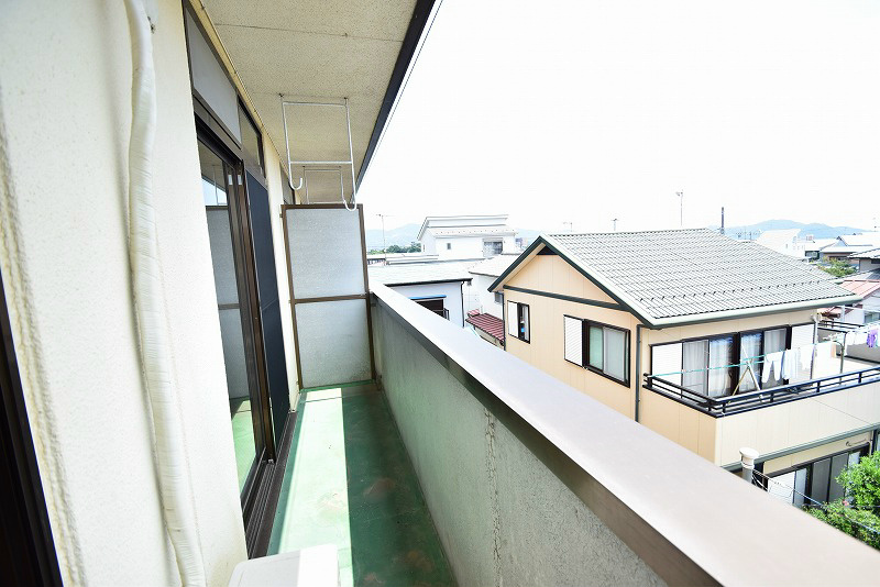 東ハイツB ベランダ