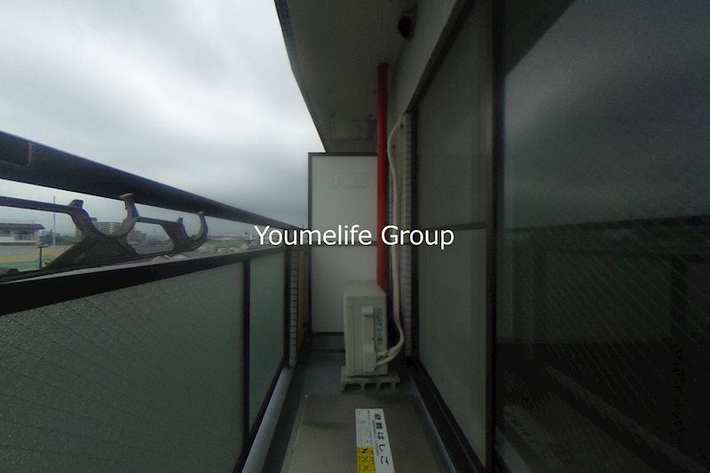 プラーズ追分 ベランダ