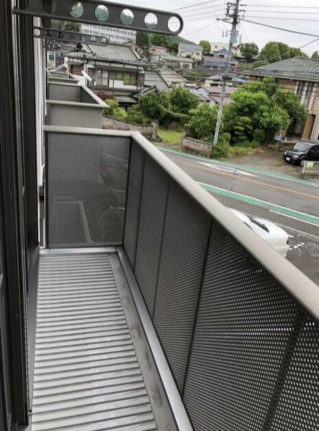 ウエストヴィレッジB ベランダ