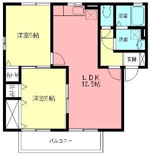 エトワール  101号室 間取り