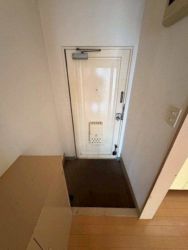 明和コーポ 玄関