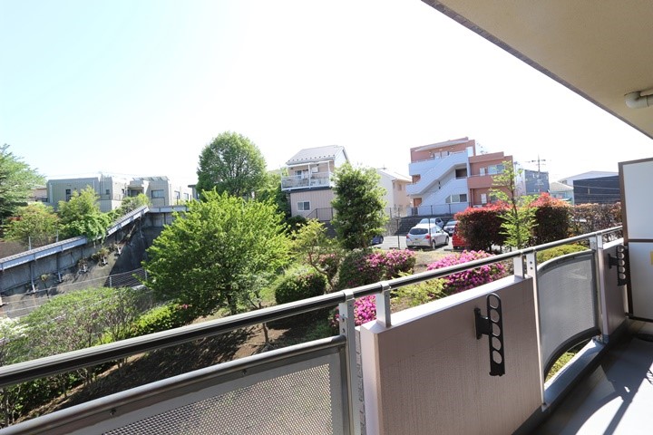 オーバーヒルズ弐番館 ベランダ