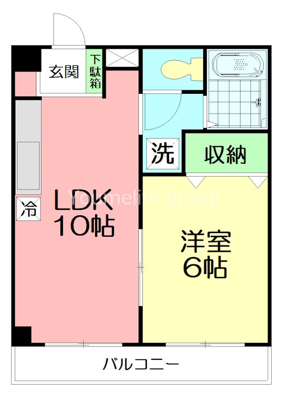 第3野本ビル 111号室 間取り