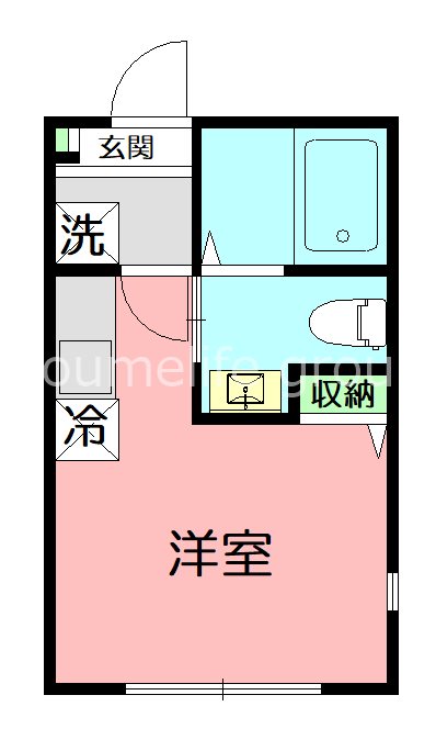 ファインホース白百合 203号室 間取り