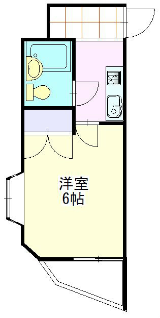 TOP・藤沢第2  204号室 間取り