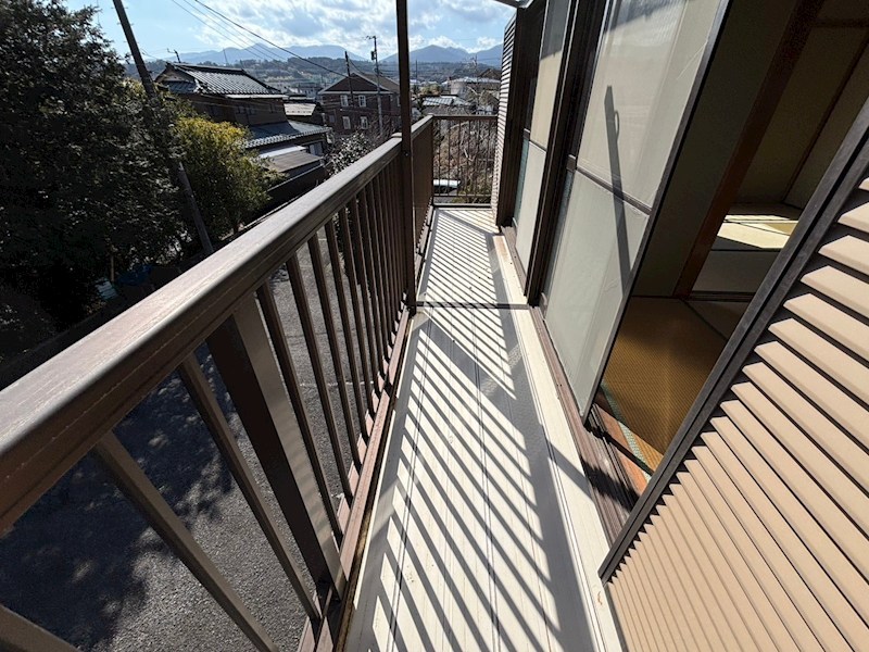 村田ハイツ ベランダ