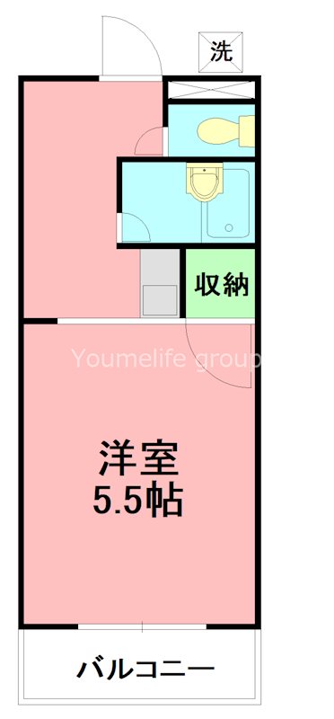 ハイツ・サンウェイ 間取り