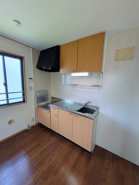 グレースなしの木 キッチン