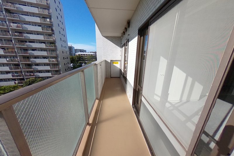 ニューシティ東戸塚パークヒルズM棟 ベランダ