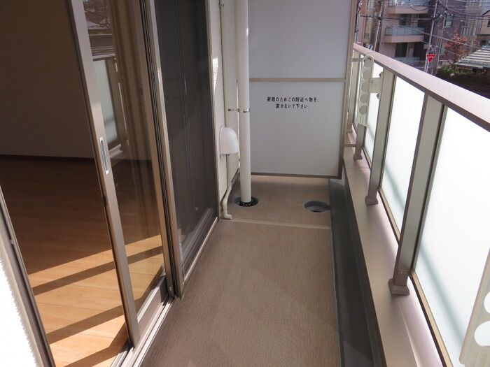 フローラ東戸塚 ベランダ