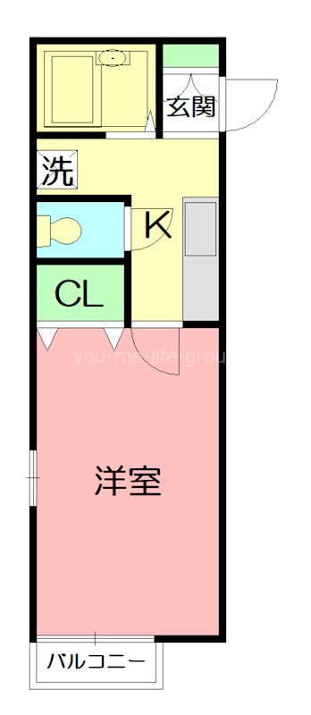 ガーデンハイツ森本Ⅱ 206号室 間取り