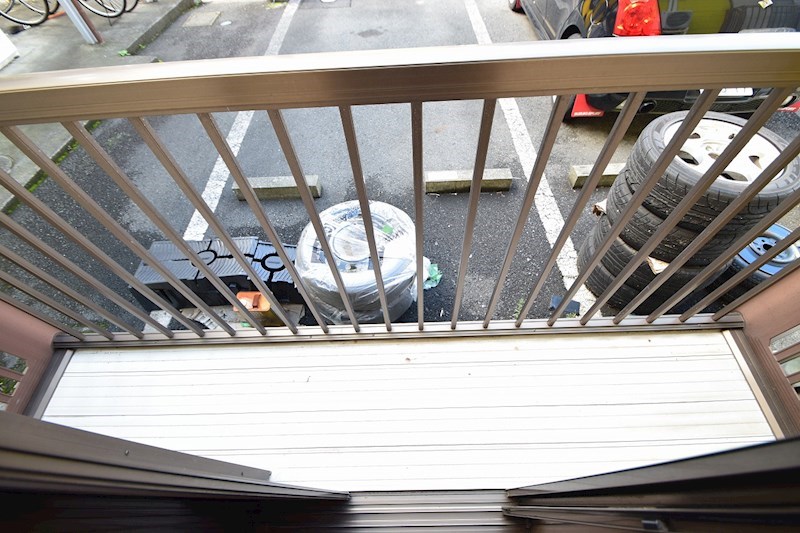 第二コーポミカ ベランダ