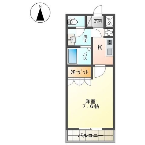 プルミエール　ハルカ 103号室 間取り