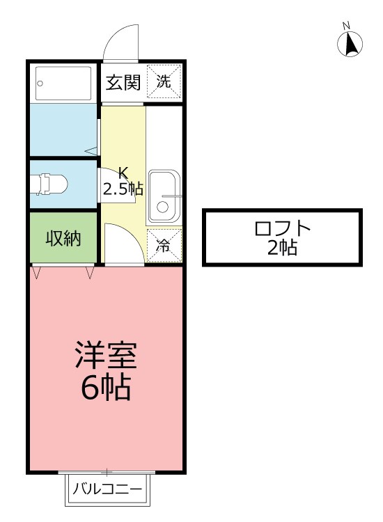 サクセス21 間取り