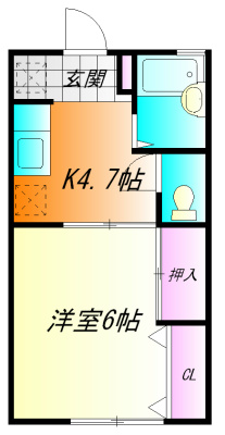 ドミール五番館 間取り