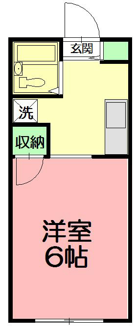 サンライズヒル湘南 206号室 間取り