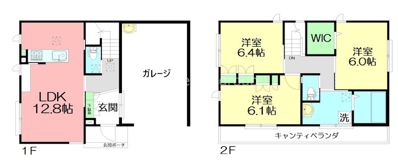 クレセントヒルズ鵠沼 間取り