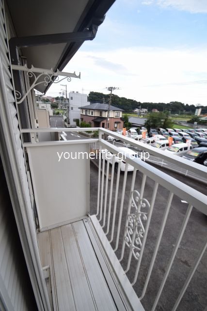 フラワーハイツ ベランダ